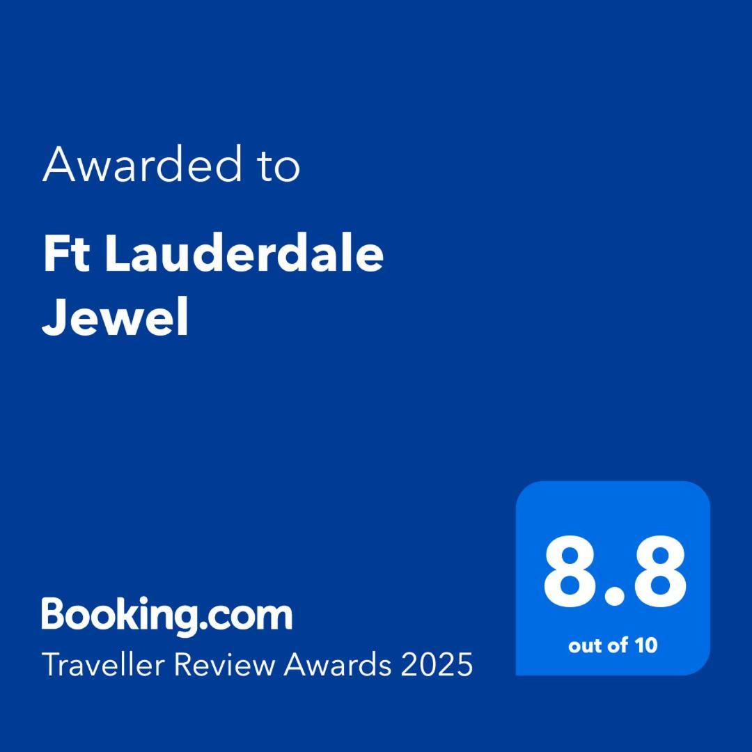 Ft Lauderdale Jewel Lägenhet Fort Lauderdale Exteriör bild